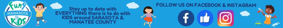 Facebook - Banner Ad Visit the Fun 4 Manasota Kids Facebook page